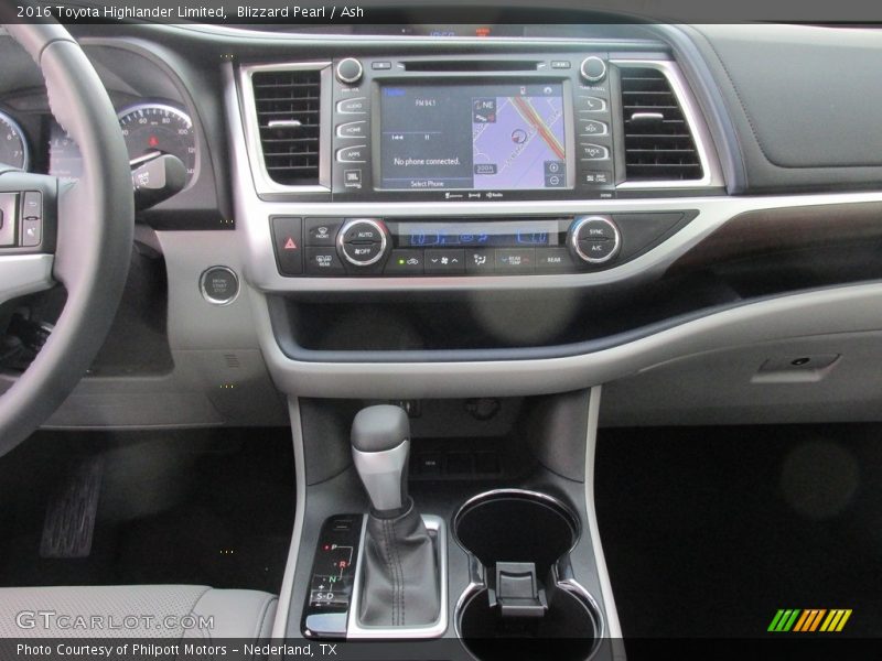 Blizzard Pearl / Ash 2016 Toyota Highlander Limited