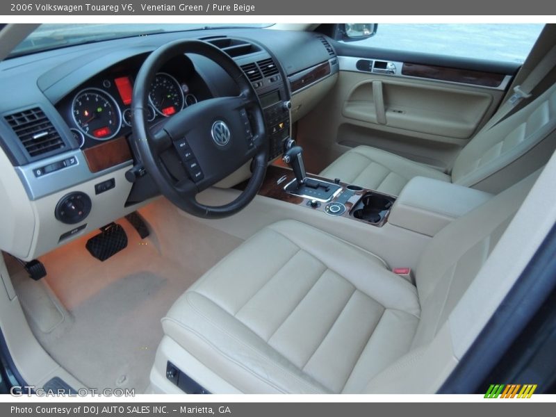  2006 Touareg V6 Pure Beige Interior