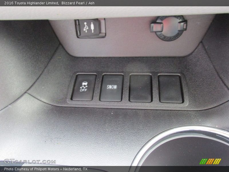 Blizzard Pearl / Ash 2016 Toyota Highlander Limited