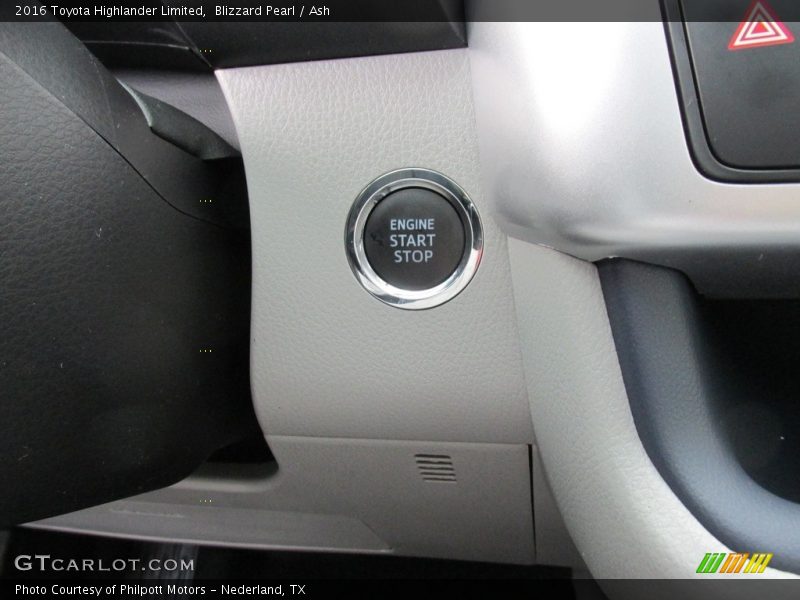 Blizzard Pearl / Ash 2016 Toyota Highlander Limited