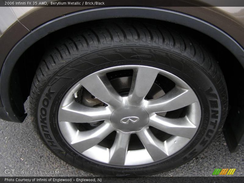Beryllium Metallic / Brick/Black 2006 Infiniti FX 35 AWD
