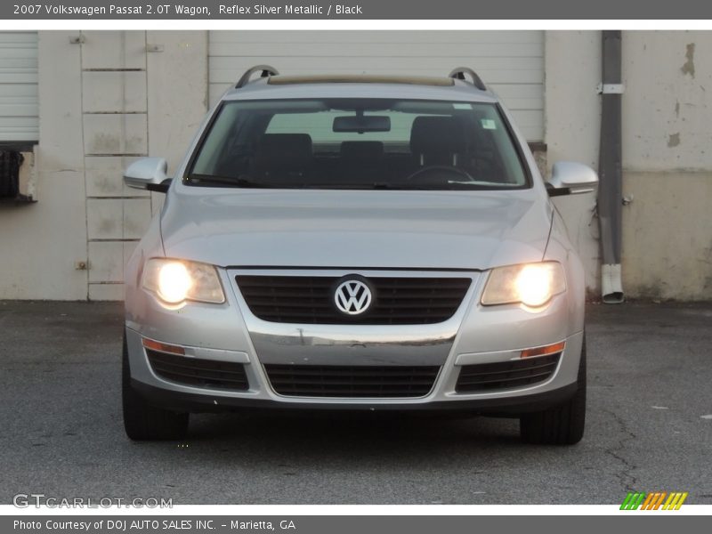 Reflex Silver Metallic / Black 2007 Volkswagen Passat 2.0T Wagon