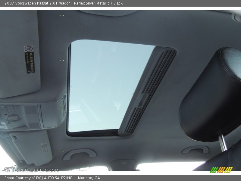 Reflex Silver Metallic / Black 2007 Volkswagen Passat 2.0T Wagon