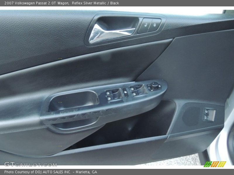 Reflex Silver Metallic / Black 2007 Volkswagen Passat 2.0T Wagon