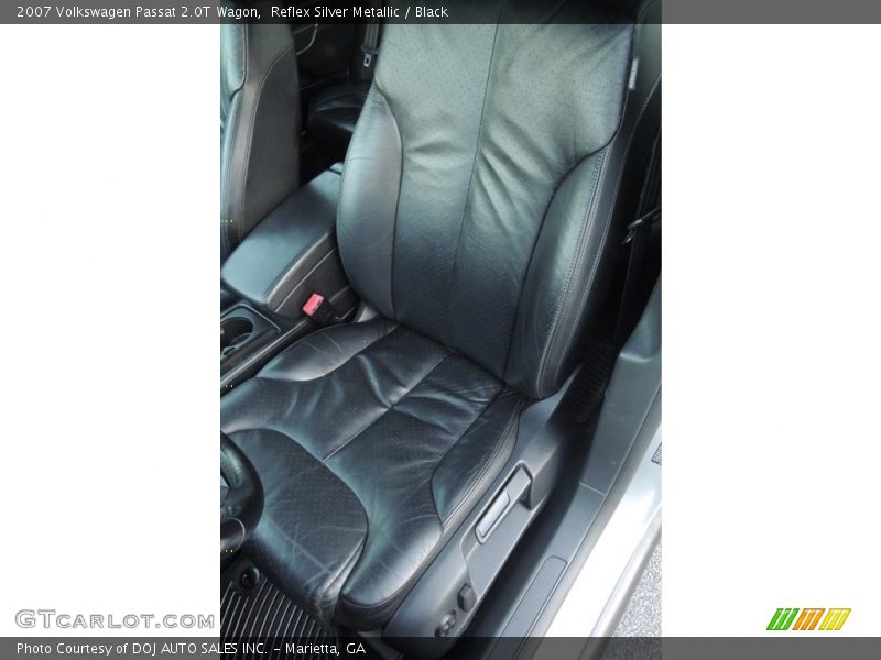 Reflex Silver Metallic / Black 2007 Volkswagen Passat 2.0T Wagon