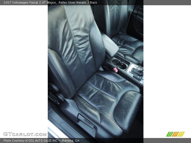 Reflex Silver Metallic / Black 2007 Volkswagen Passat 2.0T Wagon