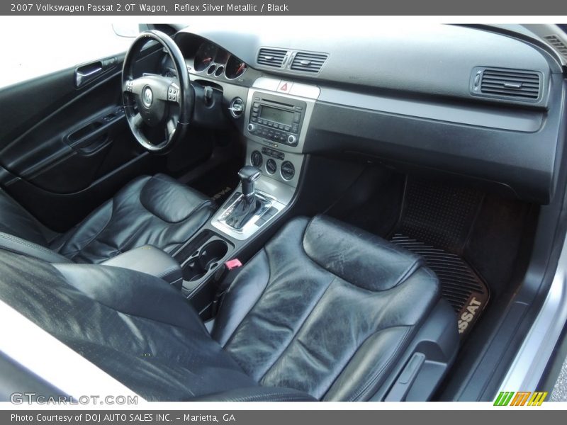Reflex Silver Metallic / Black 2007 Volkswagen Passat 2.0T Wagon