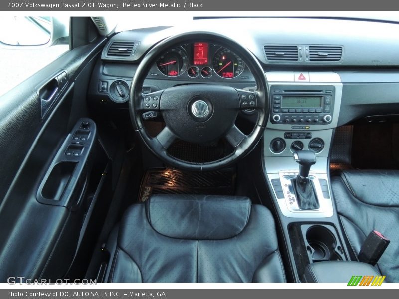 Reflex Silver Metallic / Black 2007 Volkswagen Passat 2.0T Wagon