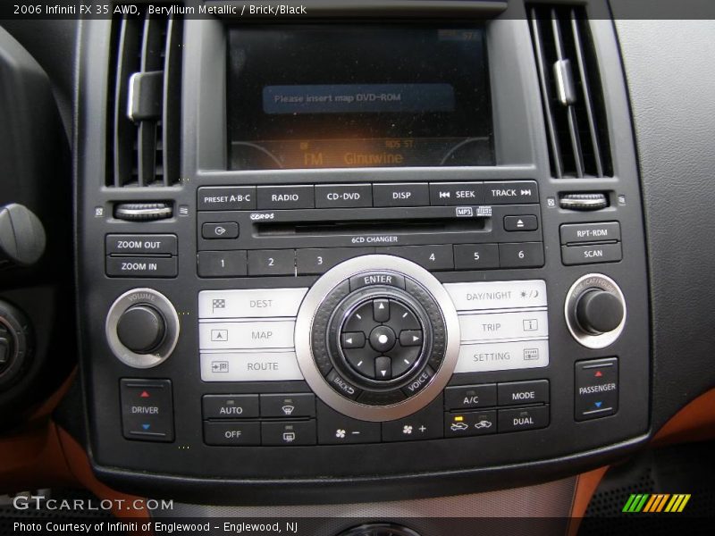 Beryllium Metallic / Brick/Black 2006 Infiniti FX 35 AWD