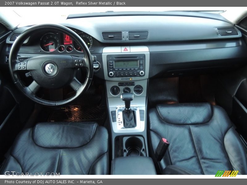 Reflex Silver Metallic / Black 2007 Volkswagen Passat 2.0T Wagon