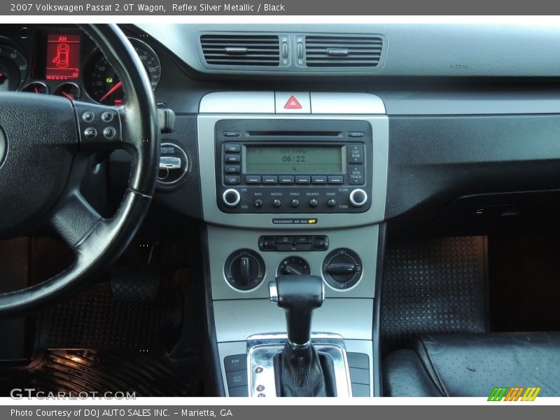 Reflex Silver Metallic / Black 2007 Volkswagen Passat 2.0T Wagon