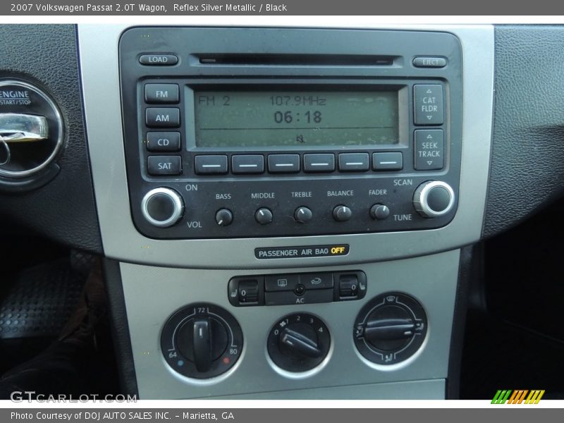 Reflex Silver Metallic / Black 2007 Volkswagen Passat 2.0T Wagon