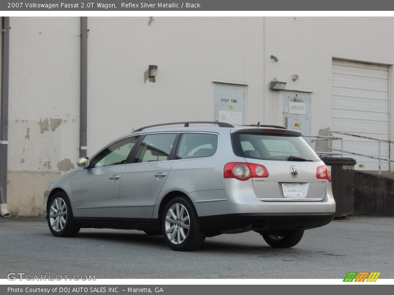 Reflex Silver Metallic / Black 2007 Volkswagen Passat 2.0T Wagon