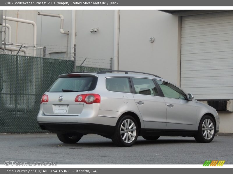 Reflex Silver Metallic / Black 2007 Volkswagen Passat 2.0T Wagon