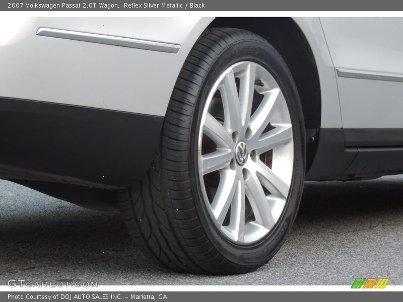 Reflex Silver Metallic / Black 2007 Volkswagen Passat 2.0T Wagon