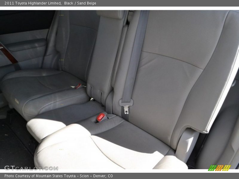 Black / Sand Beige 2011 Toyota Highlander Limited