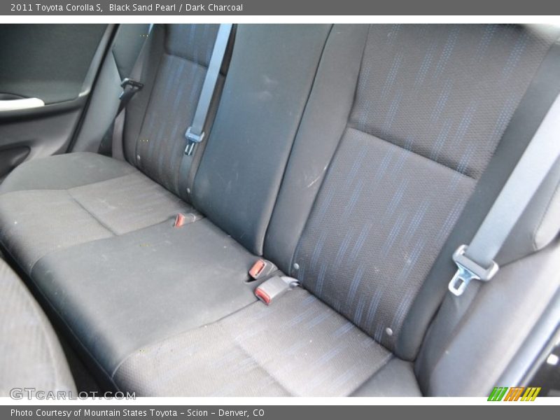 Black Sand Pearl / Dark Charcoal 2011 Toyota Corolla S