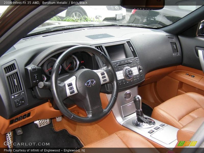 Beryllium Metallic / Brick/Black 2006 Infiniti FX 35 AWD