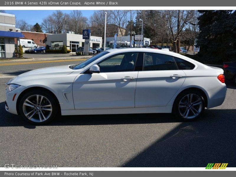 Alpine White / Black 2016 BMW 4 Series 428i xDrive Gran Coupe