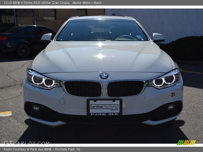 Alpine White / Black 2016 BMW 4 Series 428i xDrive Gran Coupe