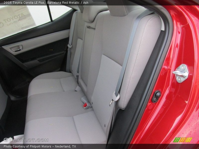 Barcelona Red Metallic / Ash 2016 Toyota Corolla LE Plus