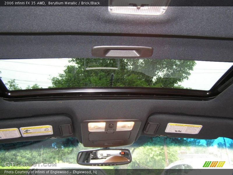 Beryllium Metallic / Brick/Black 2006 Infiniti FX 35 AWD