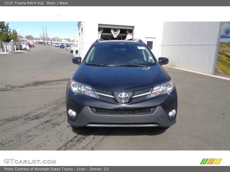Black / Black 2015 Toyota RAV4 XLE
