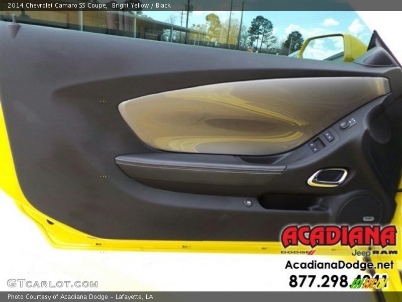 Bright Yellow / Black 2014 Chevrolet Camaro SS Coupe