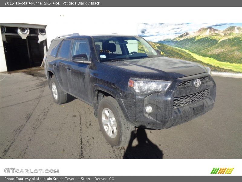Attitude Black / Black 2015 Toyota 4Runner SR5 4x4