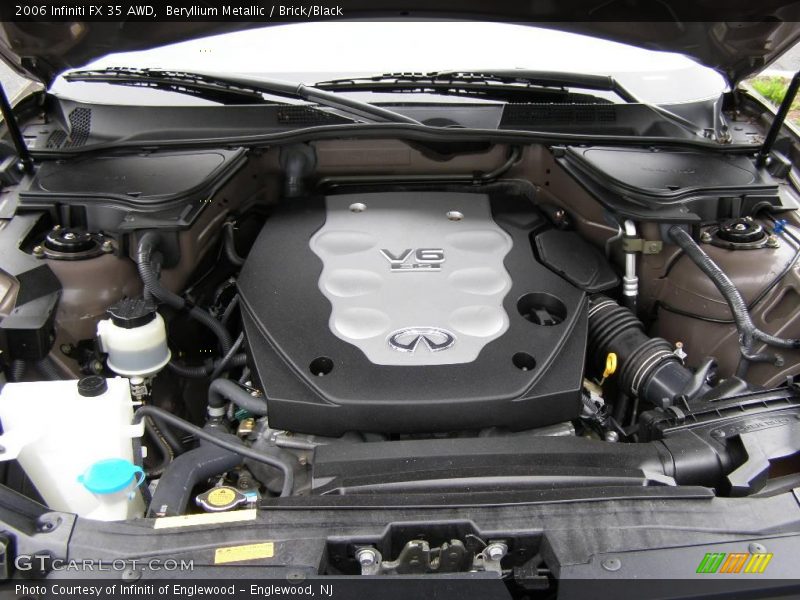 Beryllium Metallic / Brick/Black 2006 Infiniti FX 35 AWD