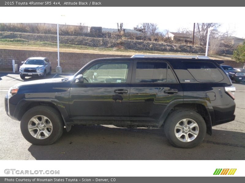Attitude Black / Black 2015 Toyota 4Runner SR5 4x4