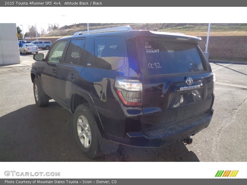 Attitude Black / Black 2015 Toyota 4Runner SR5 4x4