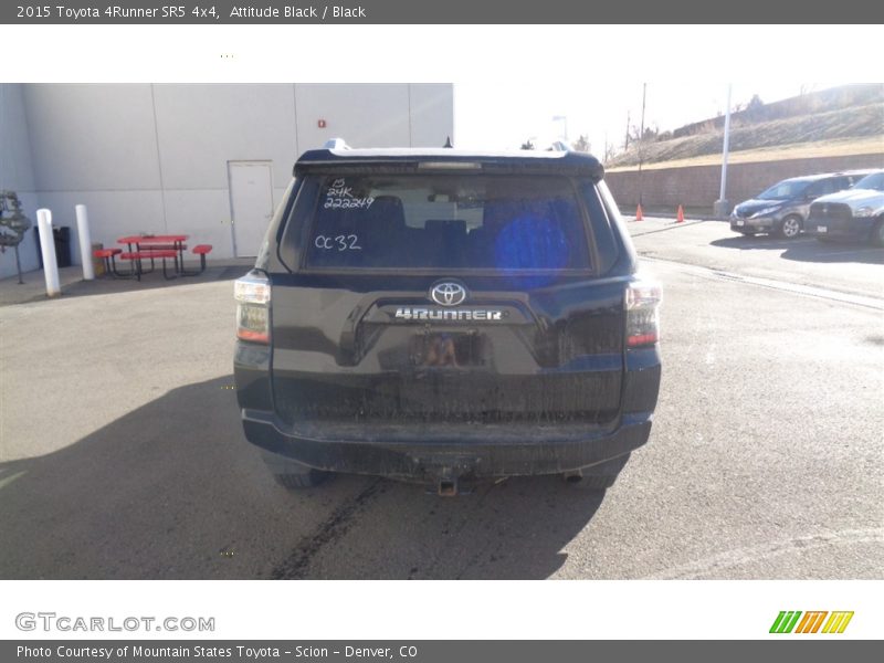 Attitude Black / Black 2015 Toyota 4Runner SR5 4x4