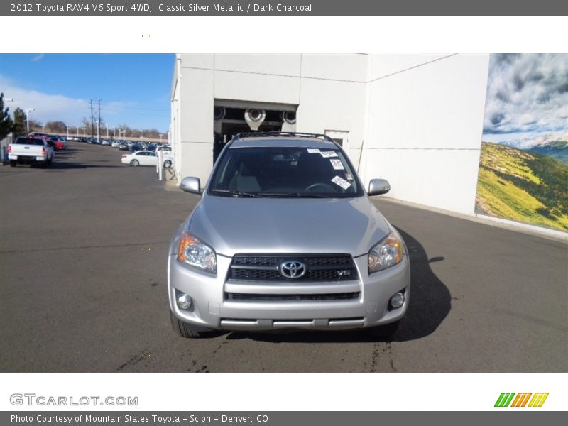 Classic Silver Metallic / Dark Charcoal 2012 Toyota RAV4 V6 Sport 4WD