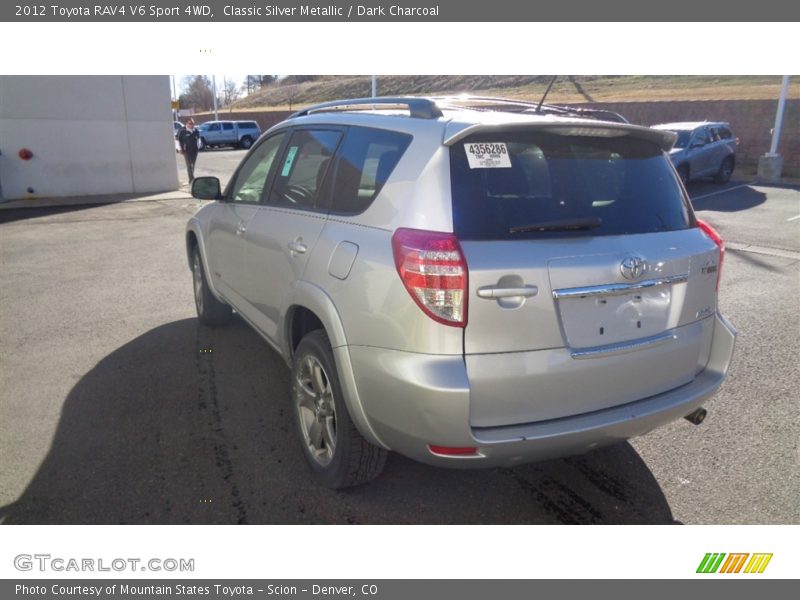 Classic Silver Metallic / Dark Charcoal 2012 Toyota RAV4 V6 Sport 4WD