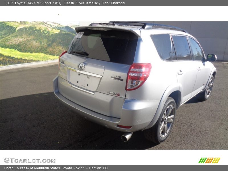 Classic Silver Metallic / Dark Charcoal 2012 Toyota RAV4 V6 Sport 4WD