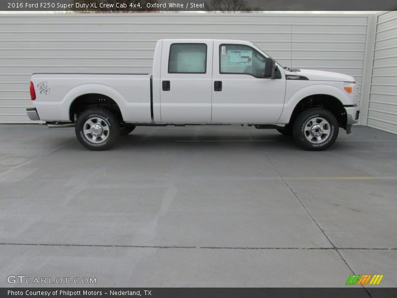  2016 F250 Super Duty XL Crew Cab 4x4 Oxford White