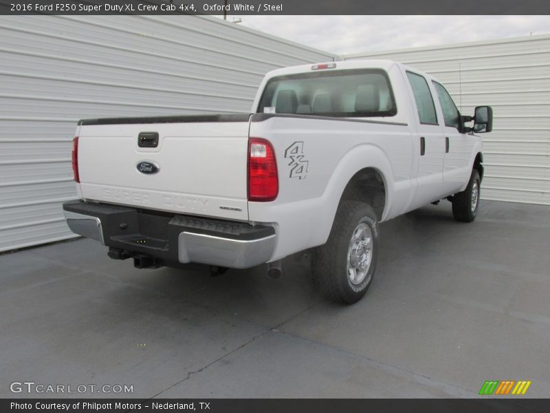 Oxford White / Steel 2016 Ford F250 Super Duty XL Crew Cab 4x4