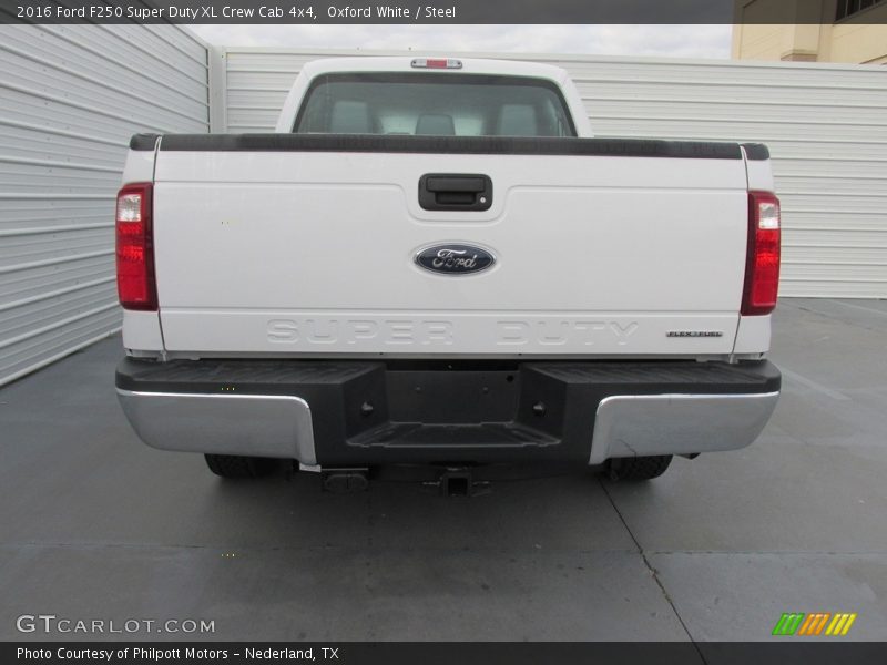 Oxford White / Steel 2016 Ford F250 Super Duty XL Crew Cab 4x4