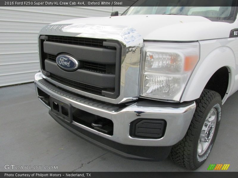 Oxford White / Steel 2016 Ford F250 Super Duty XL Crew Cab 4x4