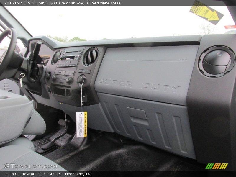 Oxford White / Steel 2016 Ford F250 Super Duty XL Crew Cab 4x4