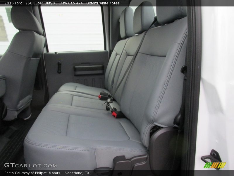 Oxford White / Steel 2016 Ford F250 Super Duty XL Crew Cab 4x4