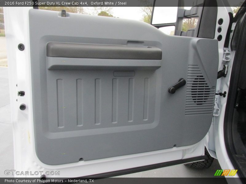 Oxford White / Steel 2016 Ford F250 Super Duty XL Crew Cab 4x4