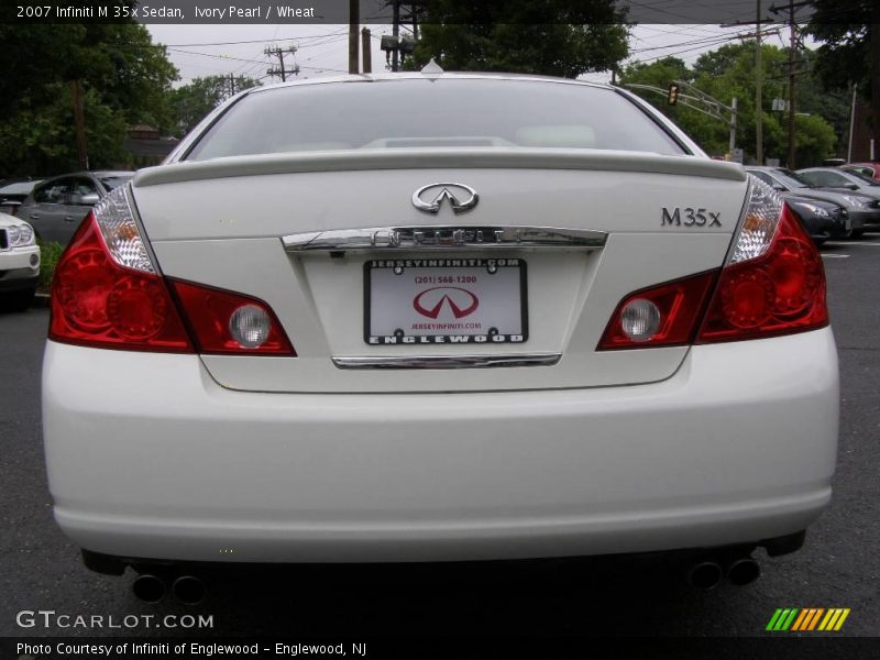 Ivory Pearl / Wheat 2007 Infiniti M 35x Sedan