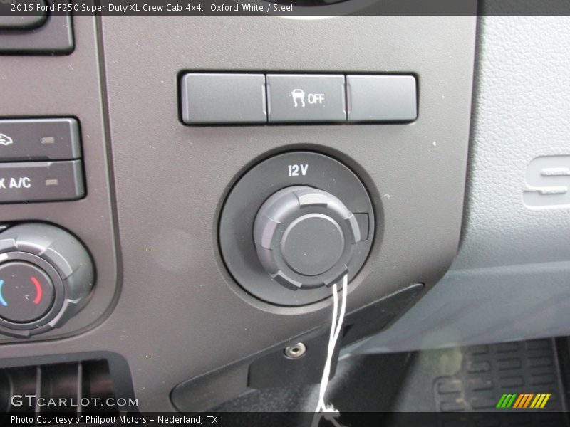 Oxford White / Steel 2016 Ford F250 Super Duty XL Crew Cab 4x4