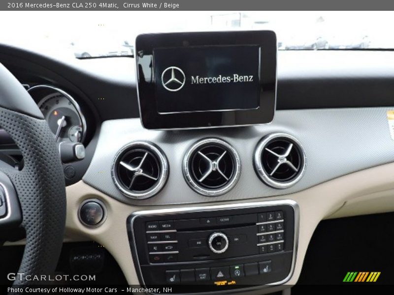 Cirrus White / Beige 2016 Mercedes-Benz CLA 250 4Matic
