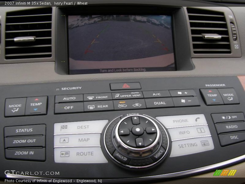 Ivory Pearl / Wheat 2007 Infiniti M 35x Sedan