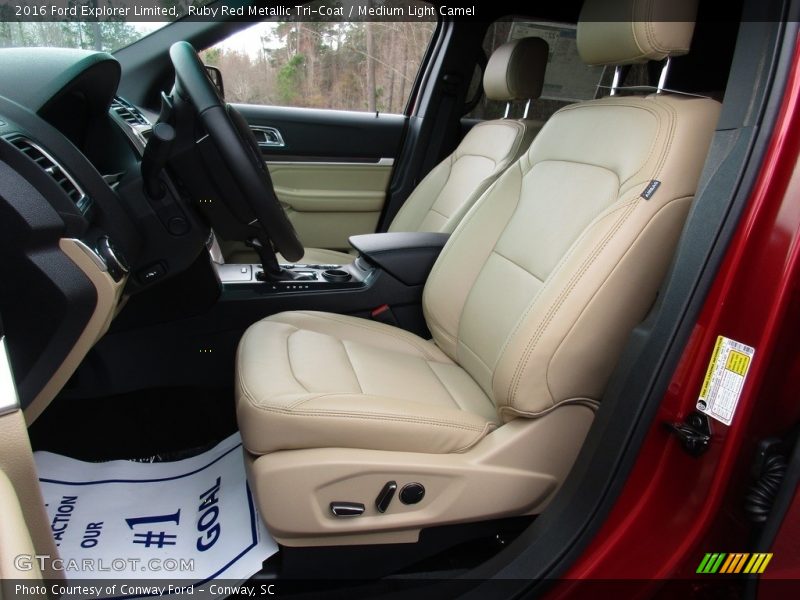  2016 Explorer Limited Medium Light Camel Interior