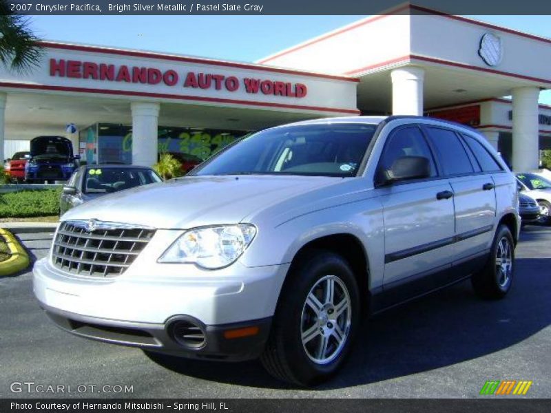 Bright Silver Metallic / Pastel Slate Gray 2007 Chrysler Pacifica
