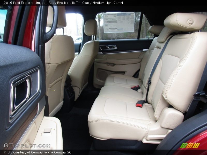 Rear Seat of 2016 Explorer Limited